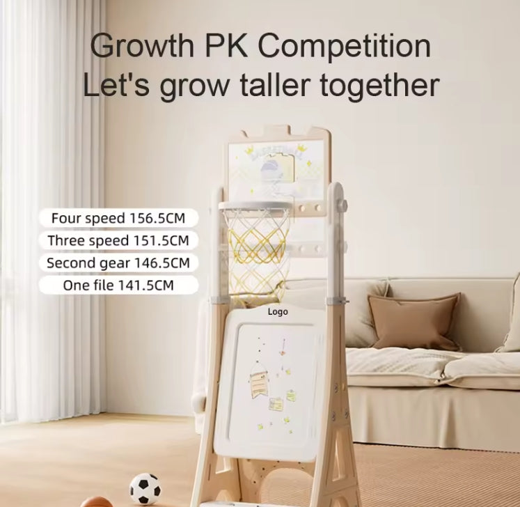 Basketball 7-in-1 Hoop & Activity Stand