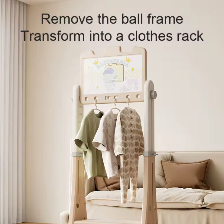 Basketball 7-in-1 Hoop & Activity Stand