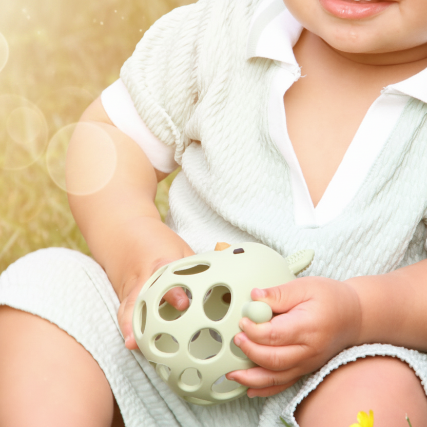 Warm background baby photo